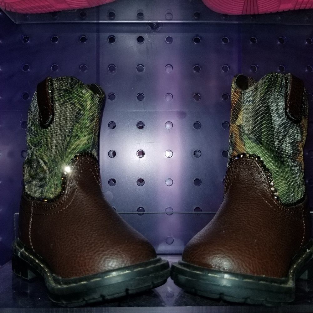 Embellished Cowboy Infant Boots